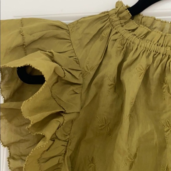 NWT Women's Floral Short Sleeve Blouse - Picture 3 of 6